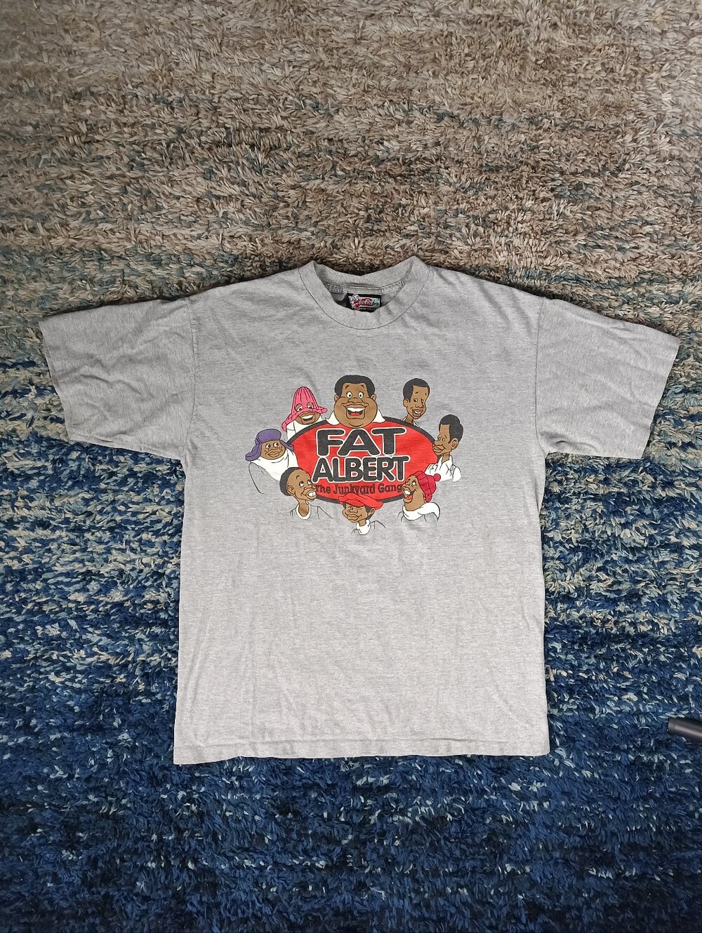Vintage Fat Albert & The Junkyard Gang Jams Scene Not Herd 90s Mens